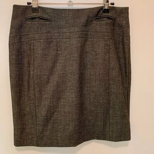 Express Grey Pencil Skirt Size 6